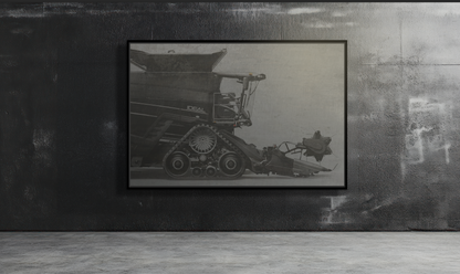 Fendt Ideal Side View | Framed Photo Wall Art on Canvas