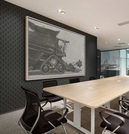 Fendt Ideal Side View | Framed Photo Wall Art on Canvas