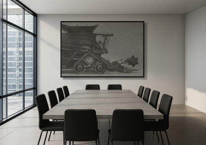 Fendt Ideal Side View | Framed Photo Wall Art on Canvas