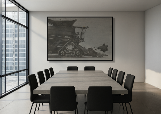 Fendt Ideal Side View | Framed Photo Wall Art on Canvas