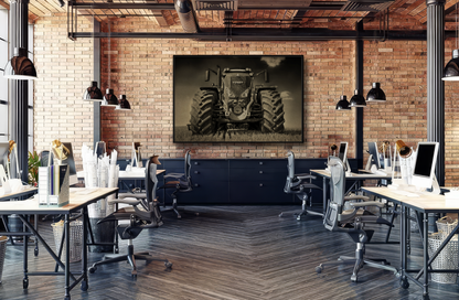 Fendt 800 Vario Coming At You | Framed Photo Wall Art on Canvas