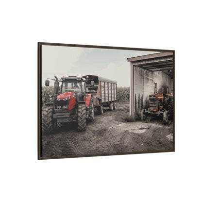 Massey Ferguson Legacy Photo Wall Art on Framed Canvas
