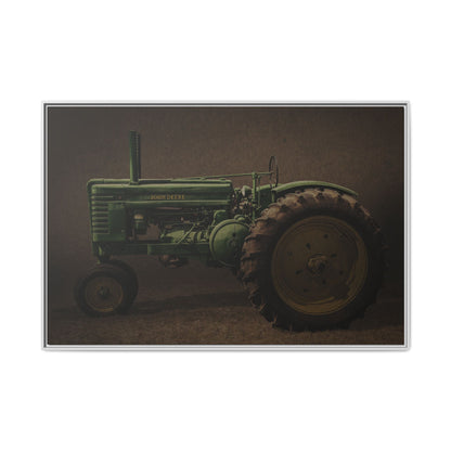 Vintage John Deere Model G | Framed Wall Art on Stretched Canvas