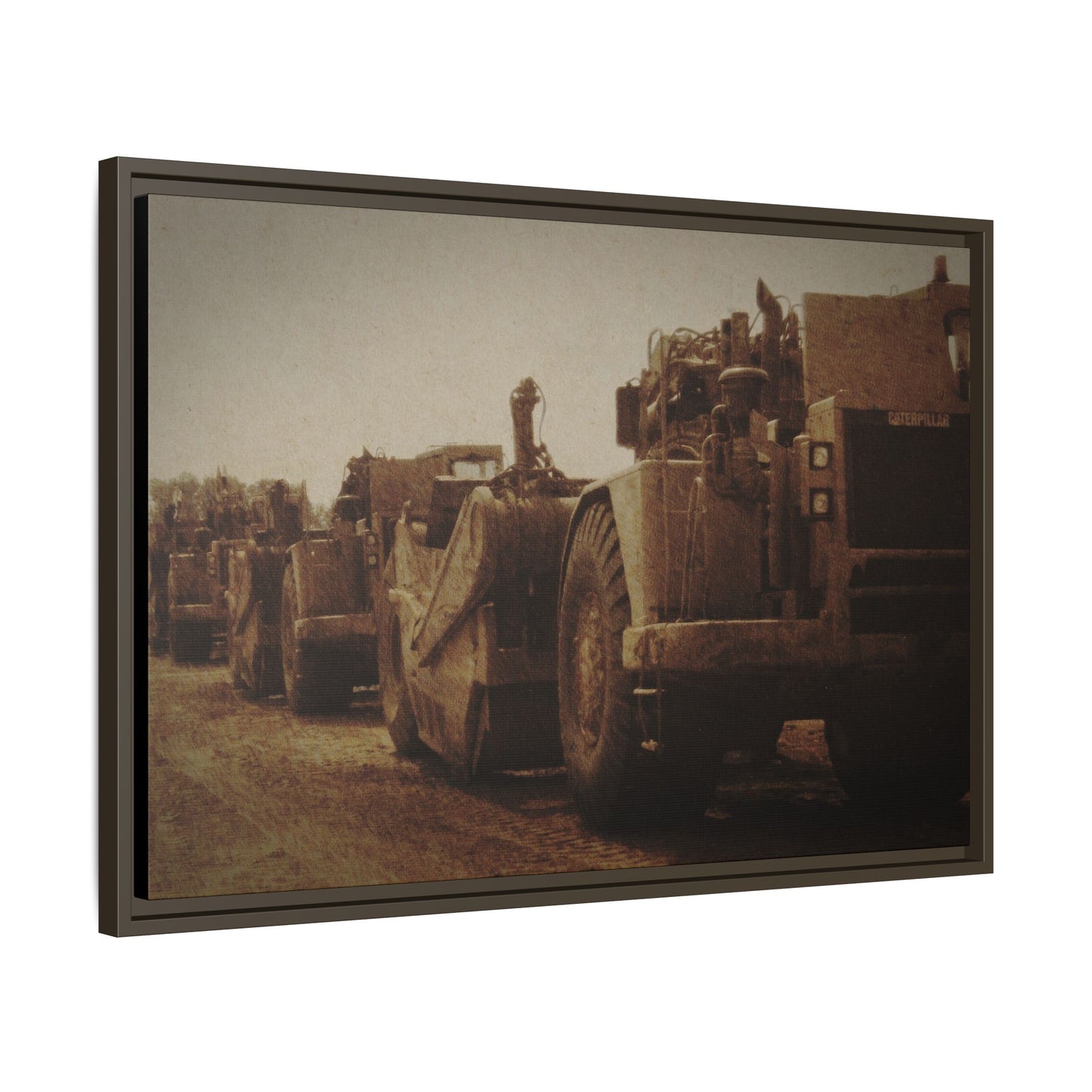 Classic Scraper Lineup | Framed Wall Art on Stretched Canvas