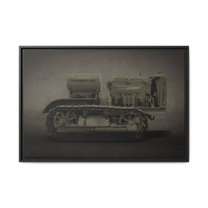 Vintage 60 'Diesel' Crawler | Framed Photo Wall Art on Canvas