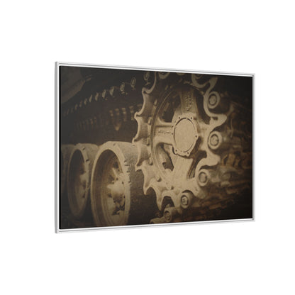 Weathered Crawler CloseUp | Framed Wall Art on Stretched Canvas