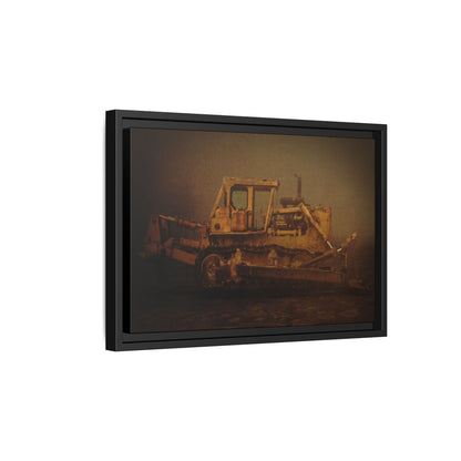 Classic D8 Dozer | Framed Wall Art on Stretched Canvas