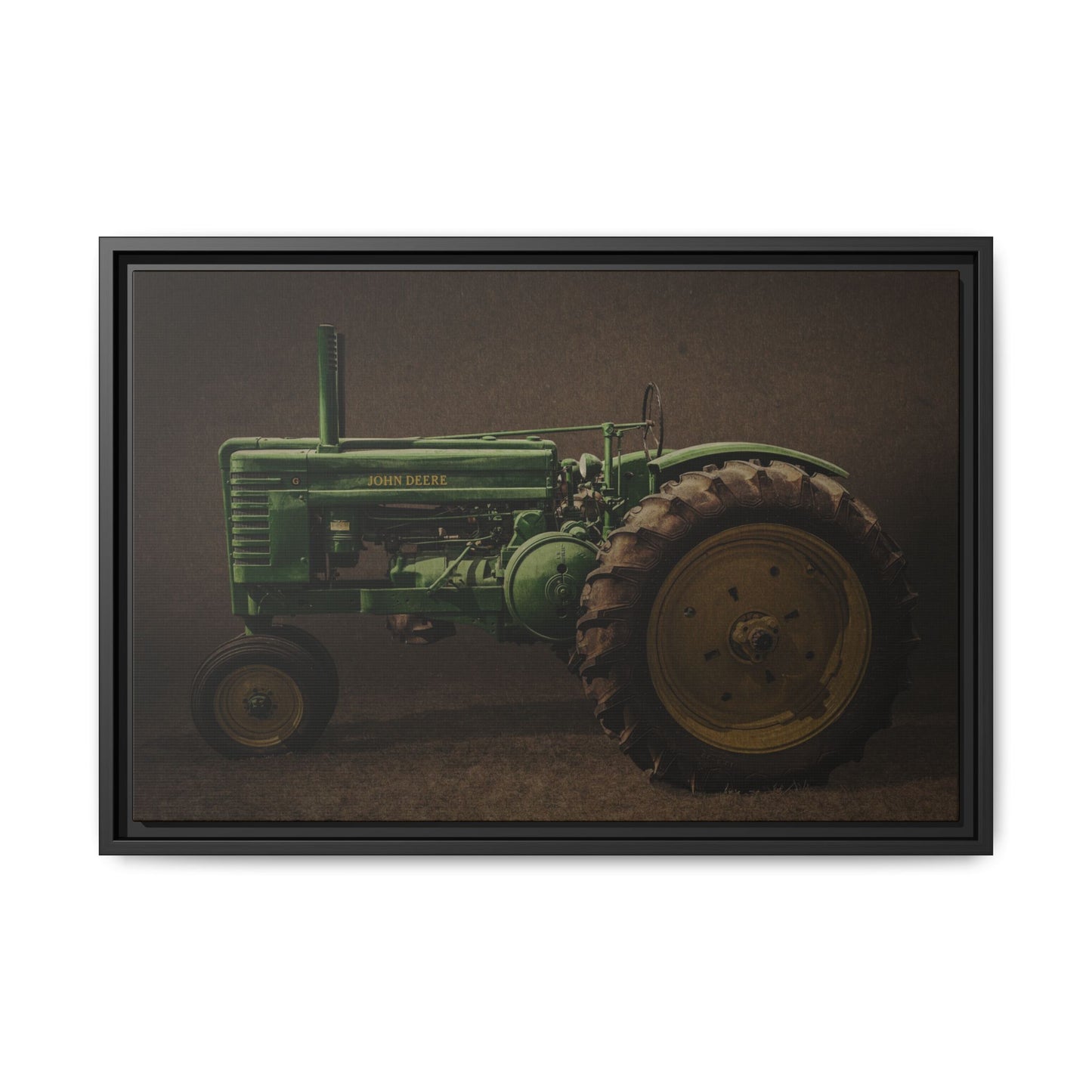 Vintage John Deere Model G | Framed Wall Art on Stretched Canvas