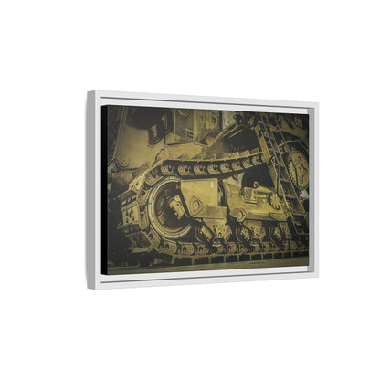 Big D11 Dozer Detail | Photo Art on Framed Canvas