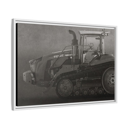 Fendt 110 Track Side View | Framed Photo Wall Art on Canvas
