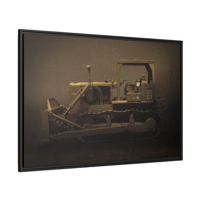 Classic D7 Dozer | Framed Wall Art on Stretched Canvas