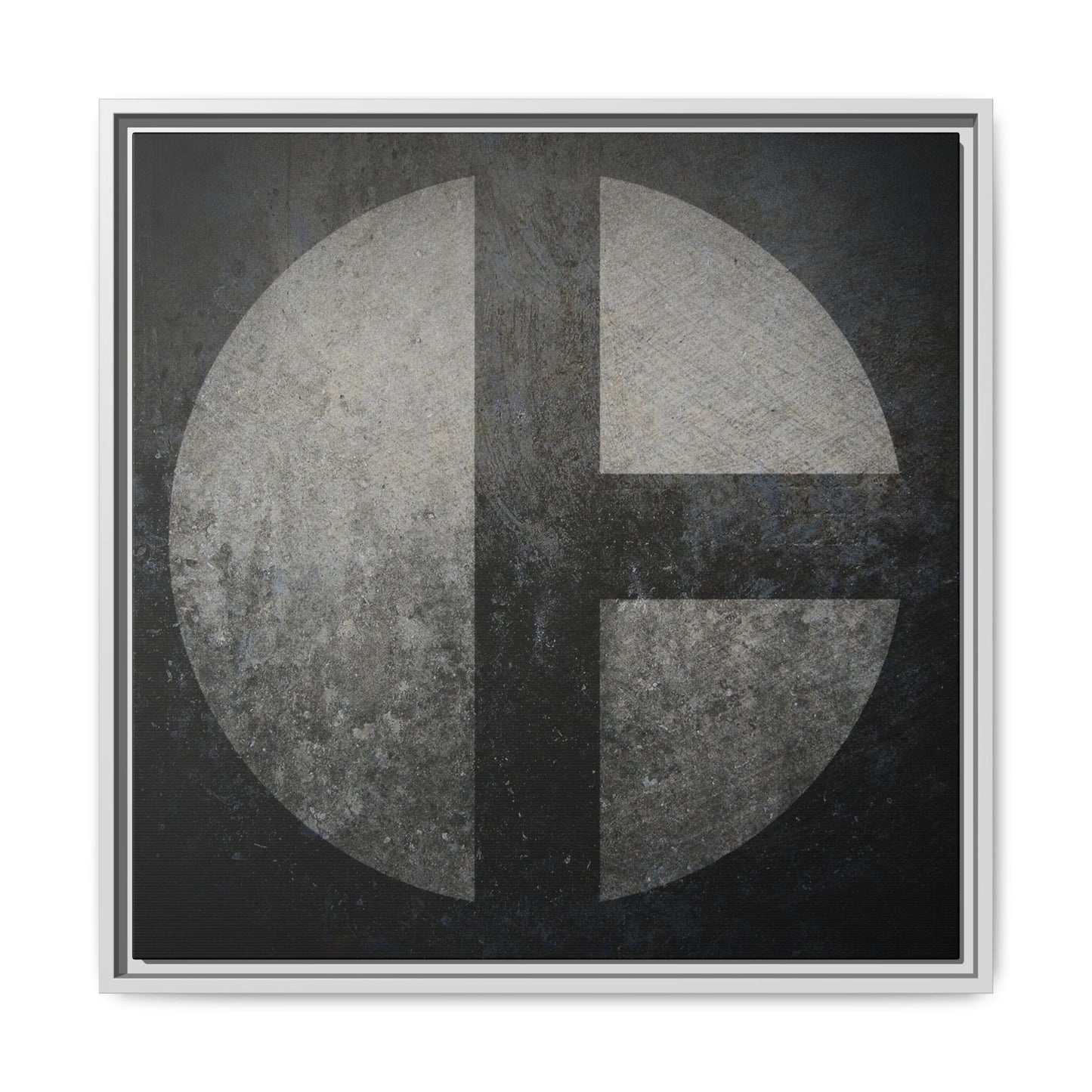 C Moon  | Framed Wall Art on Stretched Canvas