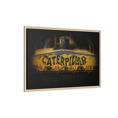 Vintage  Crawler Grill | Framed Wall Art on Stretched Canvas