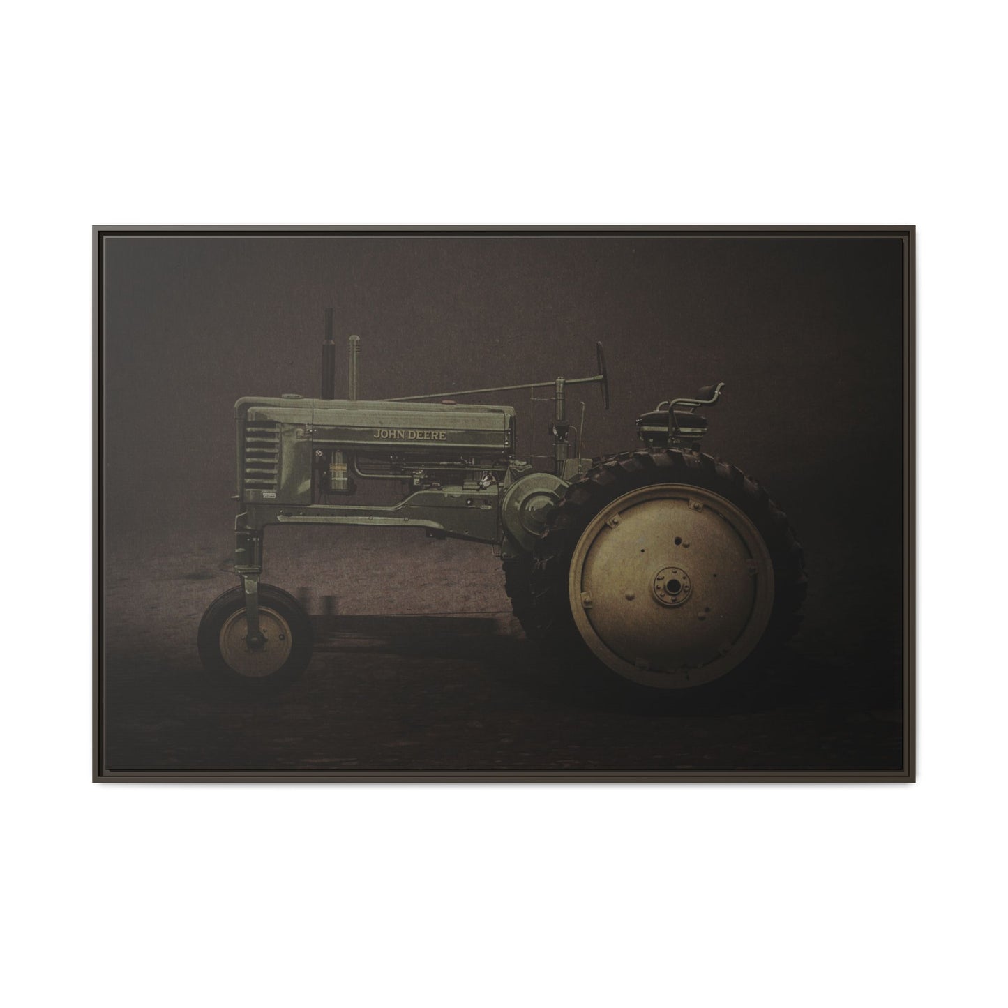 Vintage 1949 John Deere Model B High | Framed Wall Art on Stretched Canvas