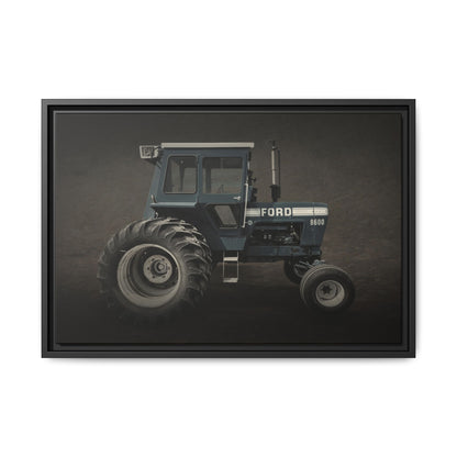 Vintage Ford 8600 Tractor Photo Wall Art on Canvas