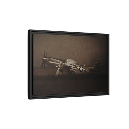 P-51 MUSTANG | Framed Wall Art on Stretched Canvas