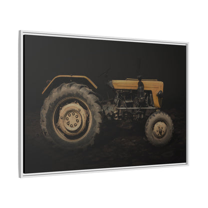 Vintage Usra Tractor Photo Wall Art on Canvas