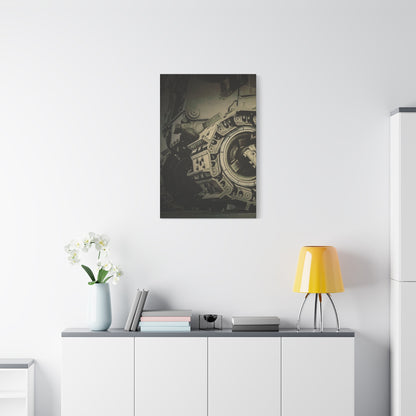 D11 Track Action | Triptych | Left Panel | Unframed