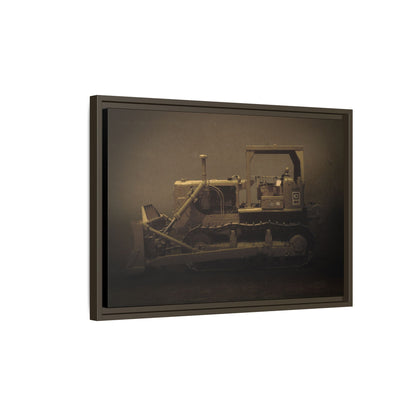 Classic D7 Dozer | Framed Wall Art on Stretched Canvas