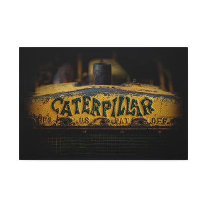 Classic D60 Crawler Grill | Unframed | Wall Art on Stretched Canvas
