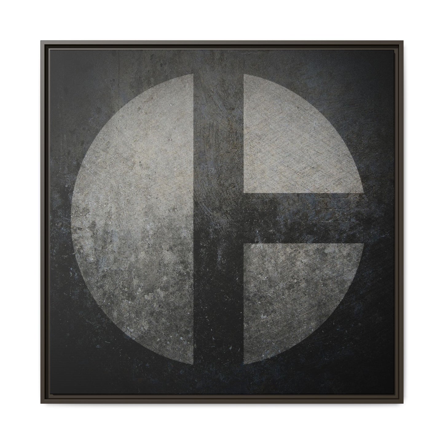 C Moon  | Framed Wall Art on Stretched Canvas