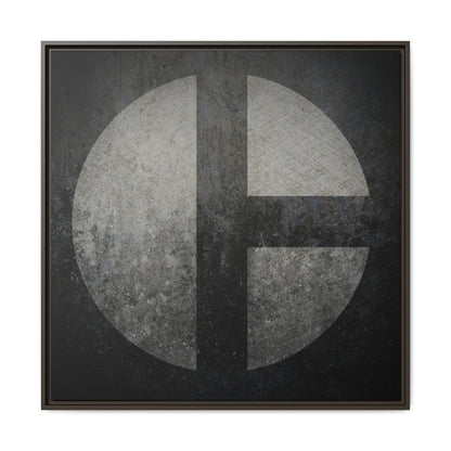C Moon  | Framed Wall Art on Stretched Canvas