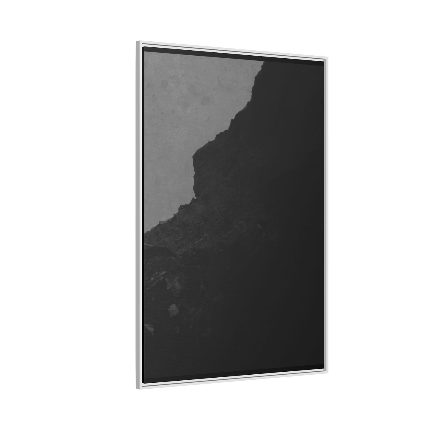 Copy of Excavator Triptych Right Jondo | Matte Canvas Print (Framed)