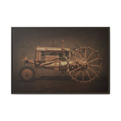 Vintage Ford Fordson Steel Wheel | Wall Art on Framed Canvas