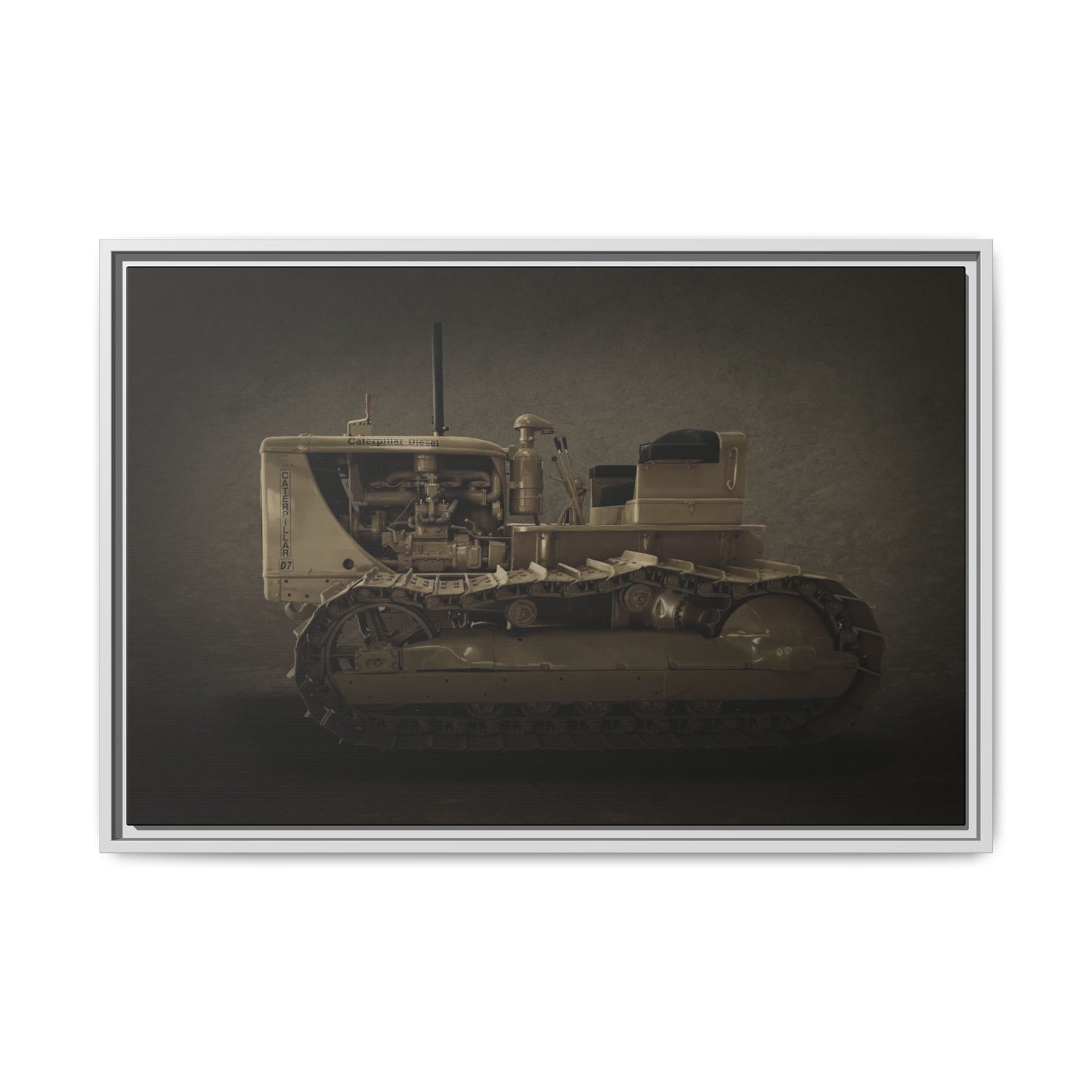 Classic D7 Crawler Photo Art on Framed Canvas