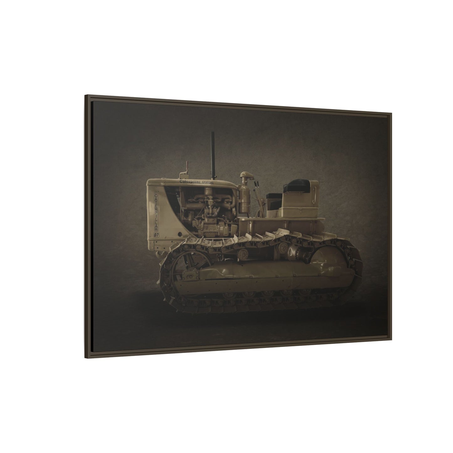 Classic D7 Crawler Photo Art on Framed Canvas
