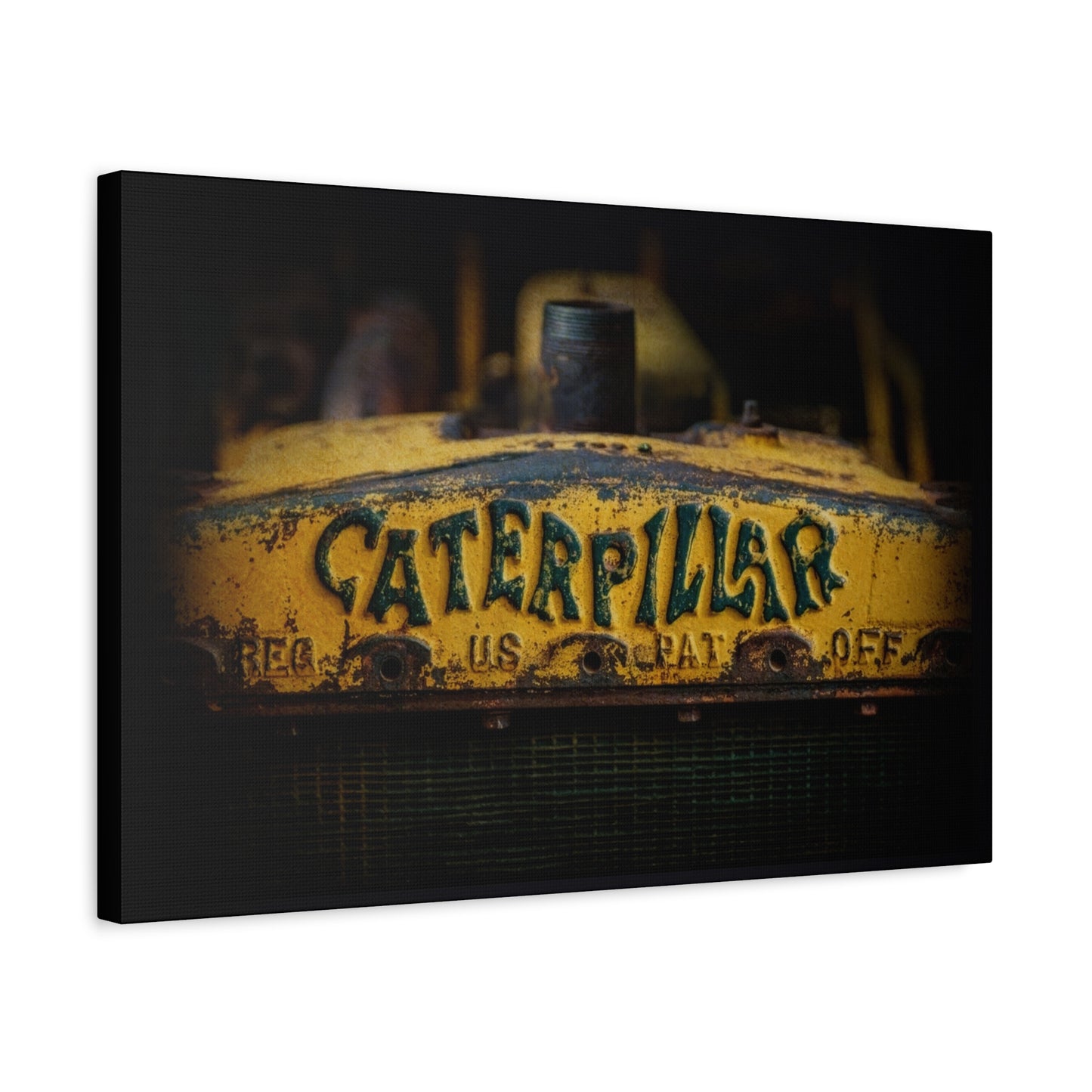 Classic D60 Crawler Grill | Unframed | Wall Art on Stretched Canvas