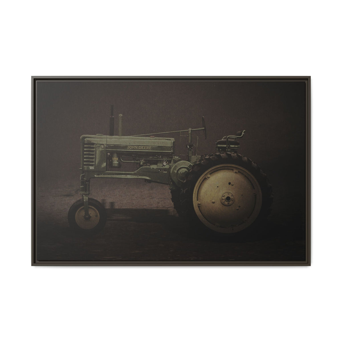 Vintage 1949 John Deere Model B High | Framed Wall Art on Stretched Canvas