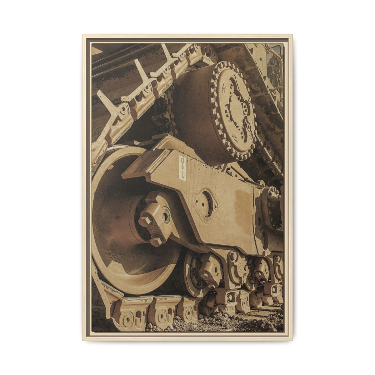 Epic D8 Dozer Track | FRAMED | Center Panel