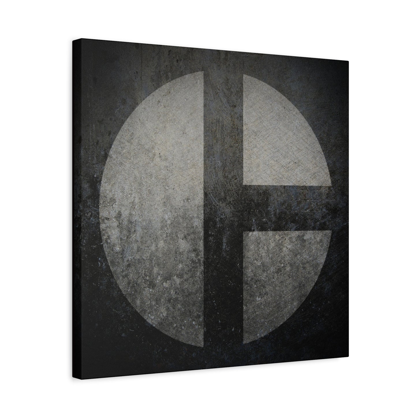 C Moon Graphic Art | Stretched Canvas (no decorative frame)