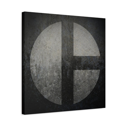 C Moon Graphic Art | Stretched Canvas (no decorative frame)