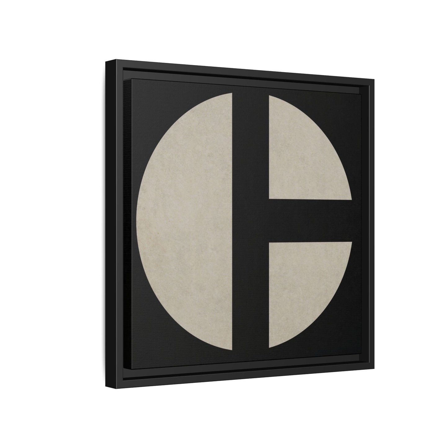 C Moon - CLEAN  | Framed Wall Art on Stretched Canvas