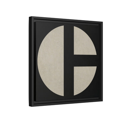 C Moon - CLEAN  | Framed Wall Art on Stretched Canvas