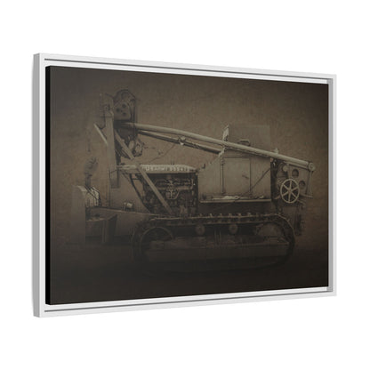Vintage Military  D7 Diesel Ten | Photo Wall Art on Canvas