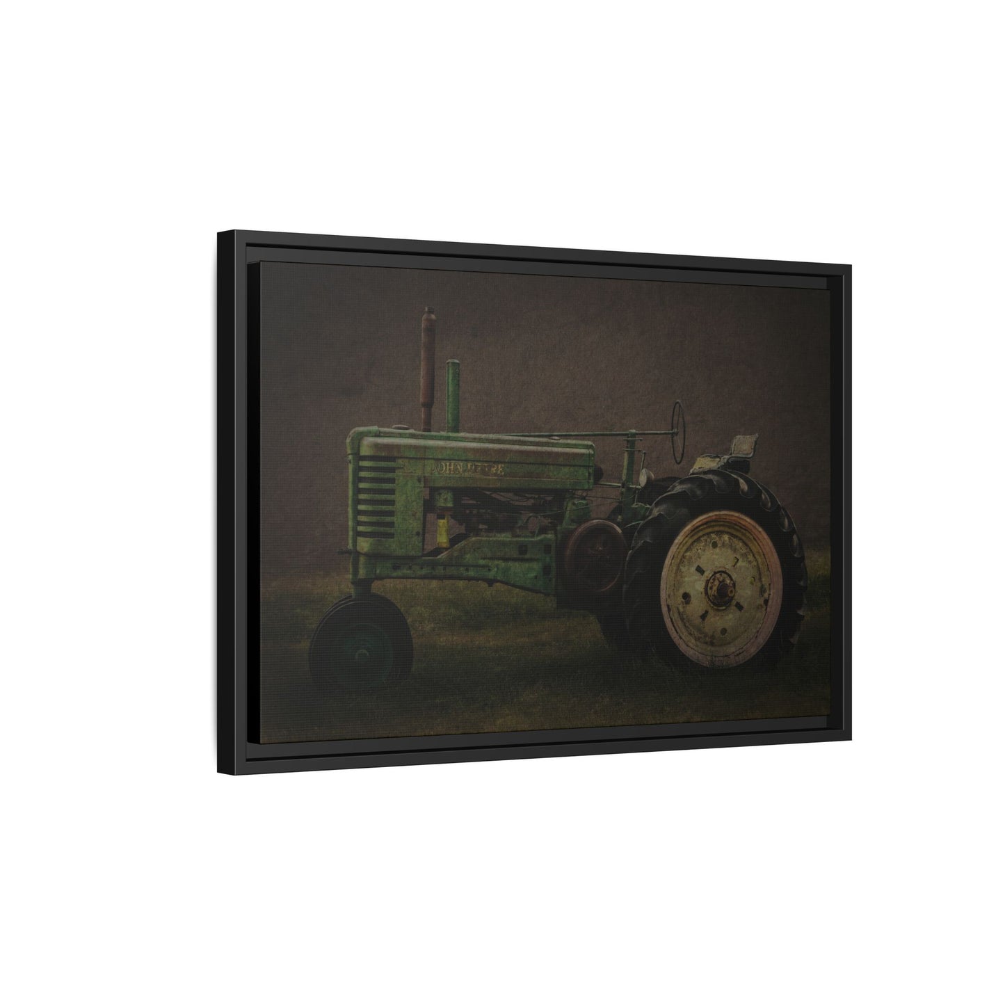 Vintage John Deere G | Framed Wall Art on Stretched Canvas