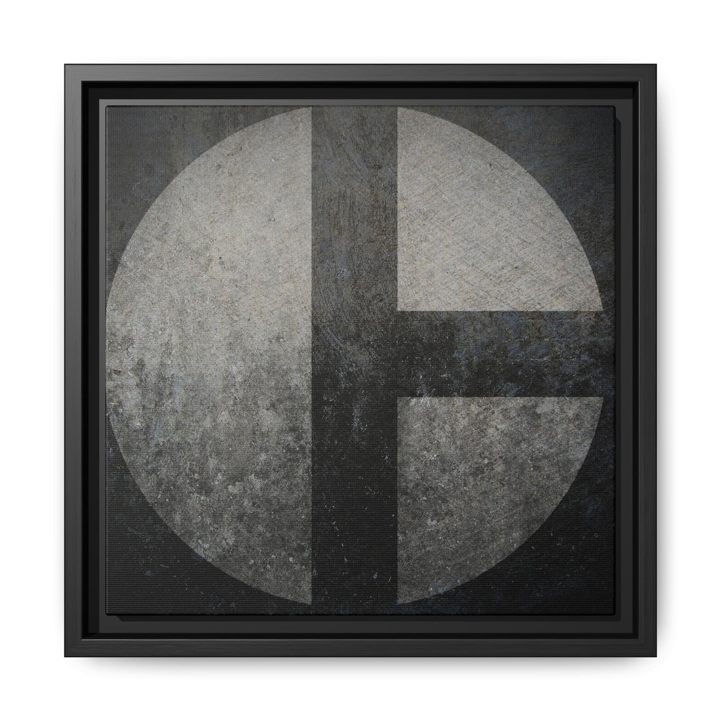 C Moon  | Framed Wall Art on Stretched Canvas