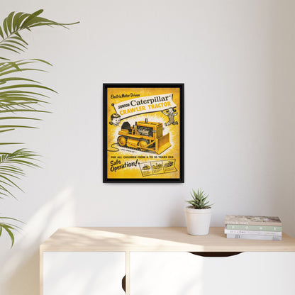 Junior Crawler Vintage Advertisement Art | Framed Wall Art on Canvas