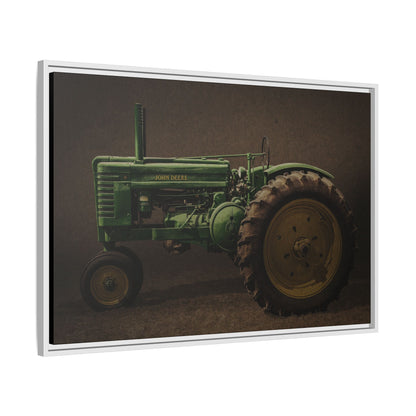 Vintage John Deere Model G | Framed Wall Art on Stretched Canvas