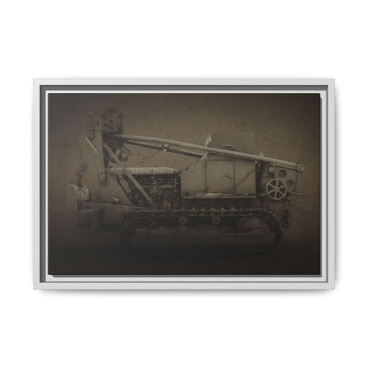 Vintage Military  D7 Diesel Ten | Photo Wall Art on Canvas