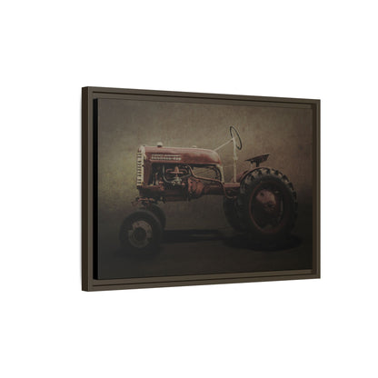 Vintage Farmall Cub Tractor | Framed Wall Art on Stretched Canvas