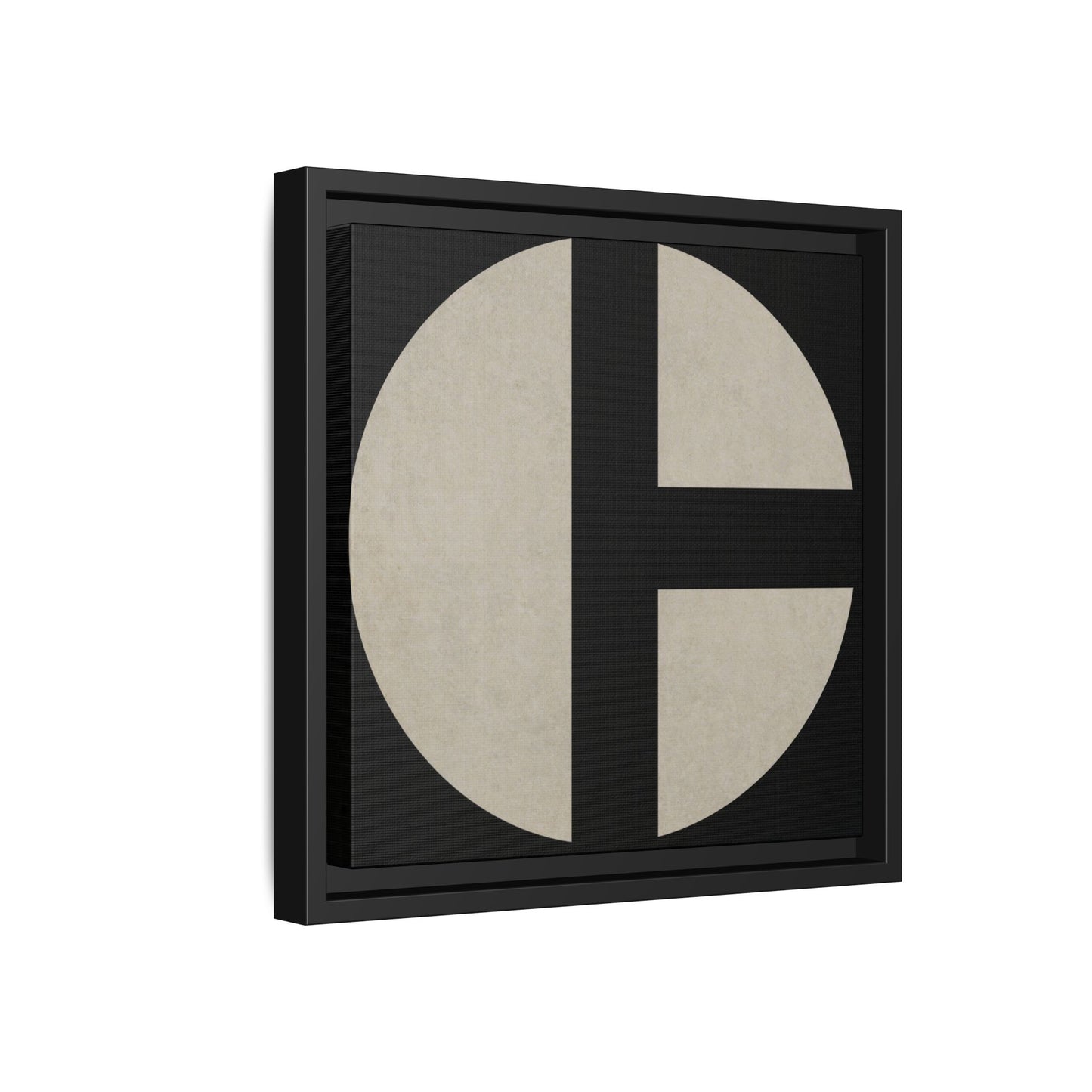 C Moon - CLEAN  | Framed Wall Art on Stretched Canvas