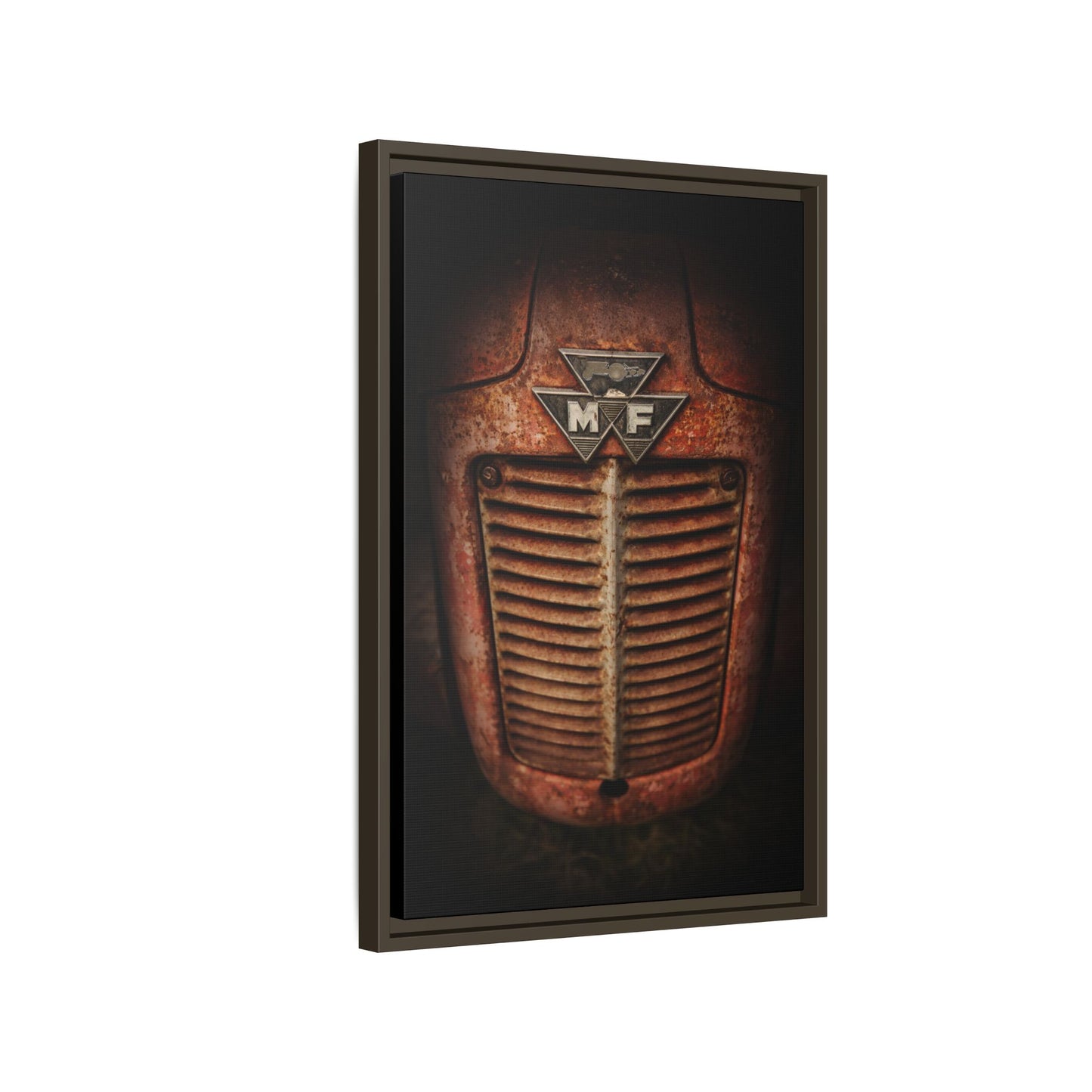 Vintage Rusty Massey Grill on Canvas
