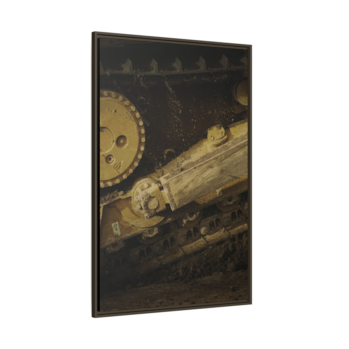 D6 Undercarriage Closeup Triptych| Framed | Right Panel