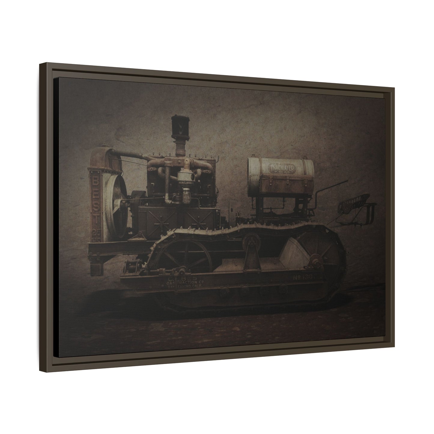 Vintage HOLT BEST 25 Crawler | Framed Wall Art on Stretched Canvas