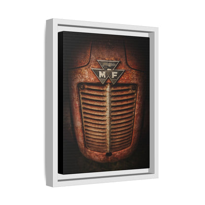 Vintage Rusty Massey Grill on Canvas