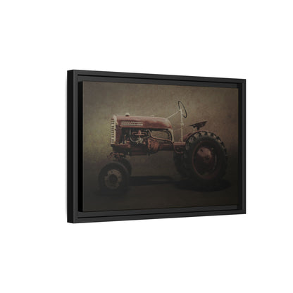 Vintage Farmall Cub Tractor | Framed Wall Art on Stretched Canvas
